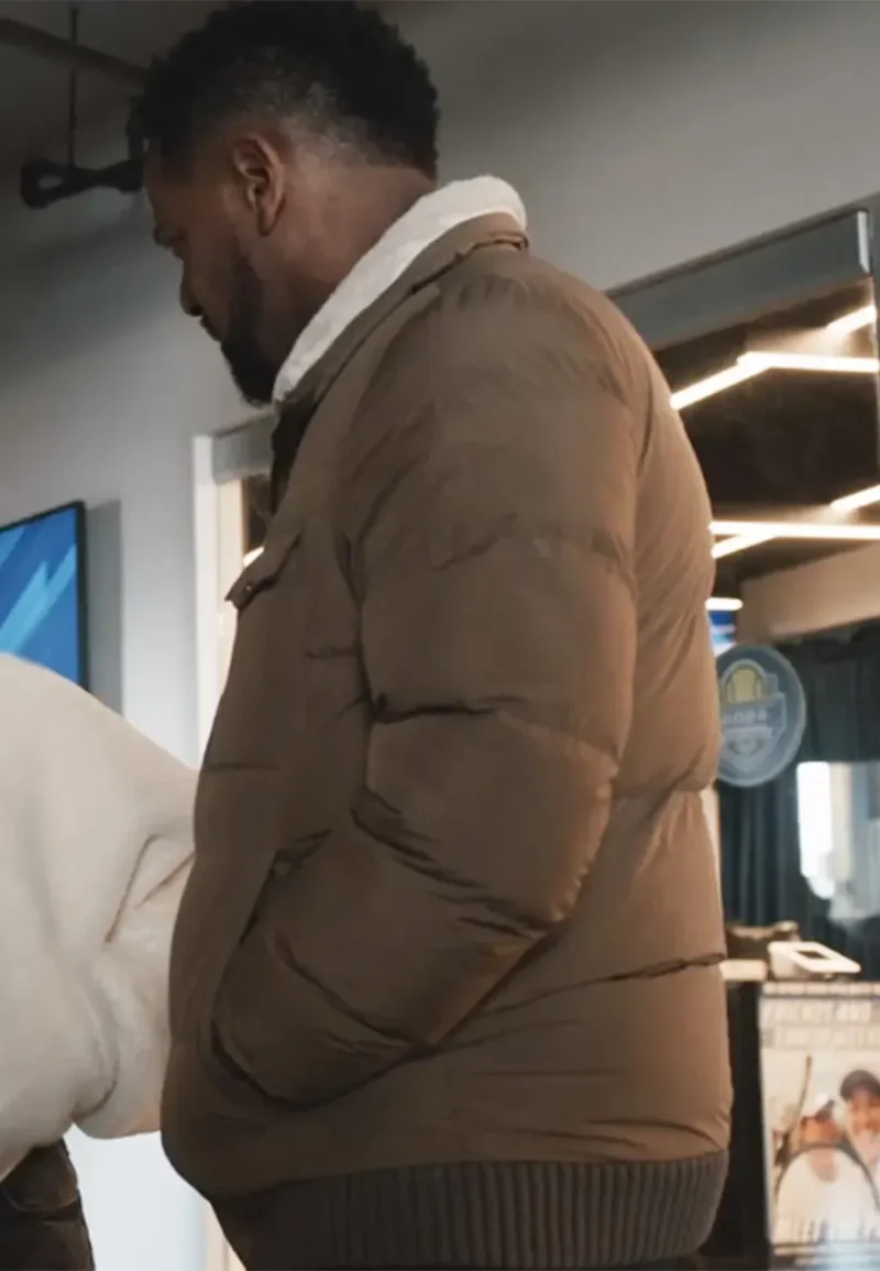 blair underwood puffer jacket