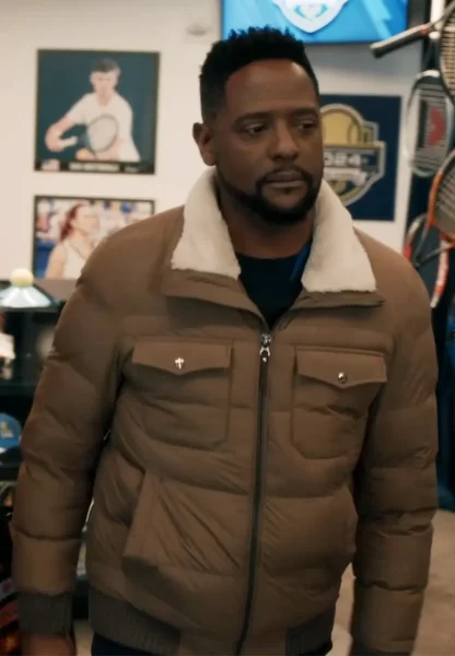 brown puffer jacket