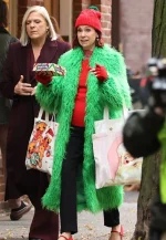carrie preston faux fur coat
