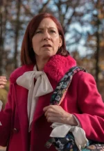 carrie preston fur collar coat