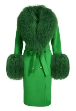 carrie preston fur trim coat