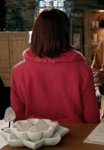 carrie preston pink coat