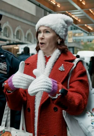 carrie preston red coat