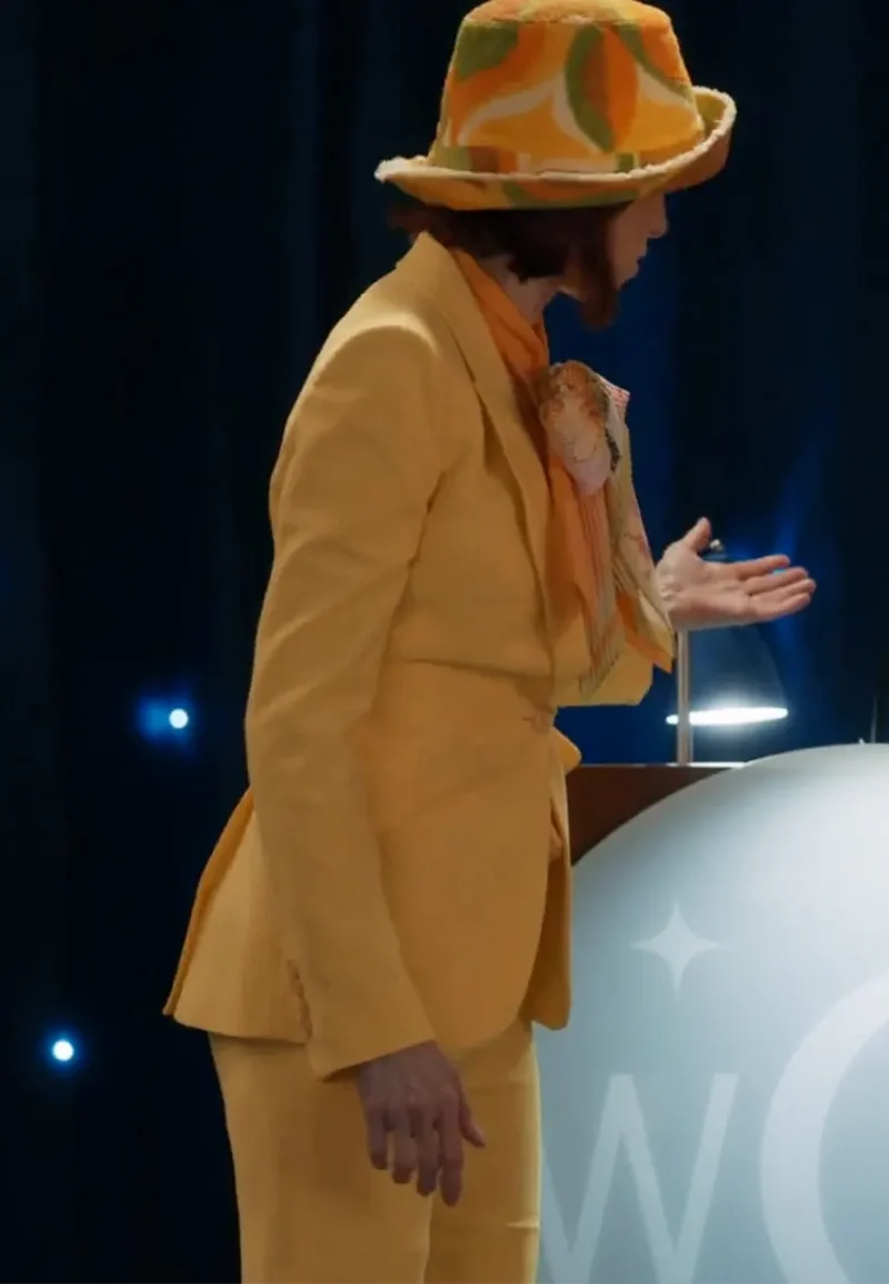 elsbeth tascioni yellow suiting blazer