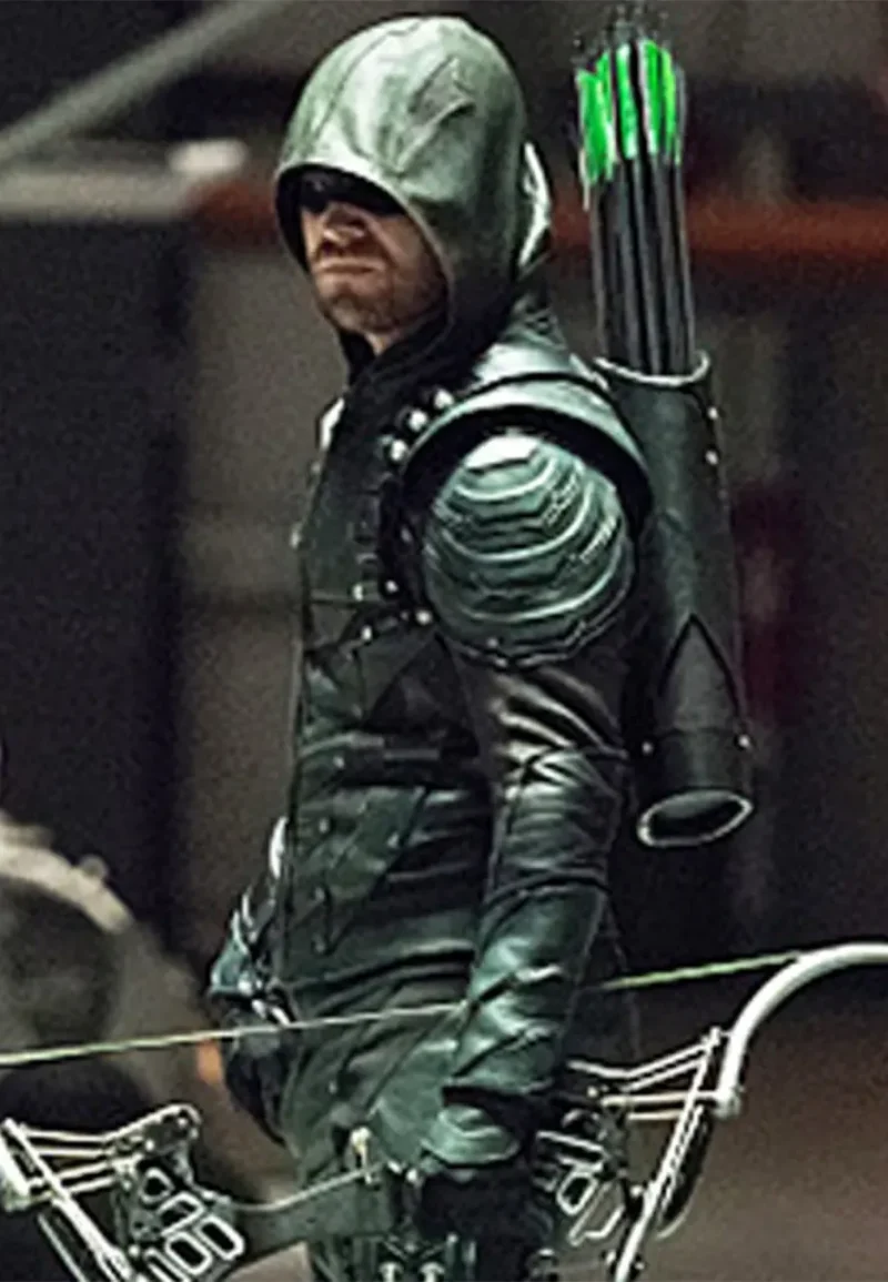 green arrow seasons 5 jacket