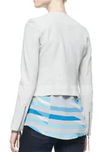 katie cassidy arrow laurel lance jacket