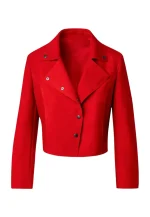lana condor crop jacket