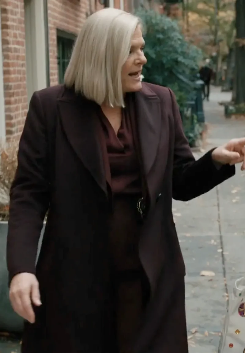 molly price purple coat