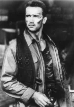 schwarzenegger predator leather vest