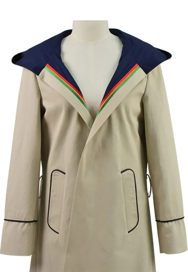 13th doctor beige coat