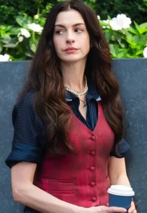 anne hathaway vest