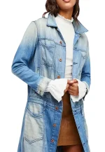 arrow denim coat