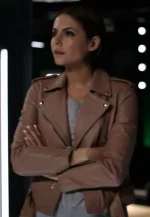 arrow leather jacket
