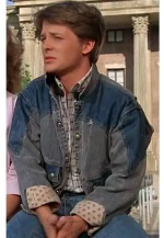 back to the future denim jacket