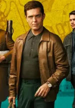 berlin brown leather jacket