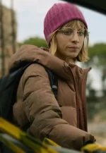 berlin puffer brown jacket
