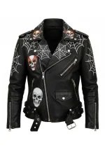 born a rocker leather jacket