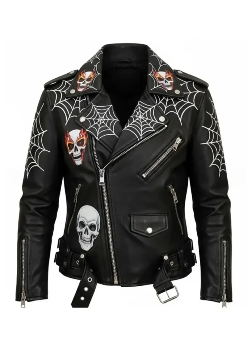 born a rocker leather jacket