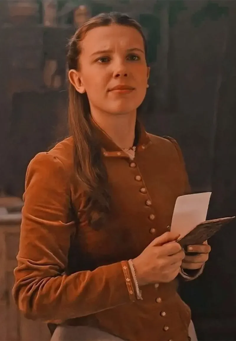 brown velvet jacket