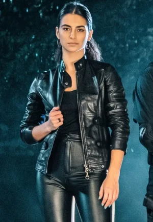 cameron black leather jacket
