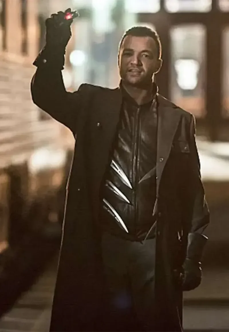 captain boomerang trench coat