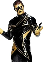 cody rhodes star dust leather jacket
