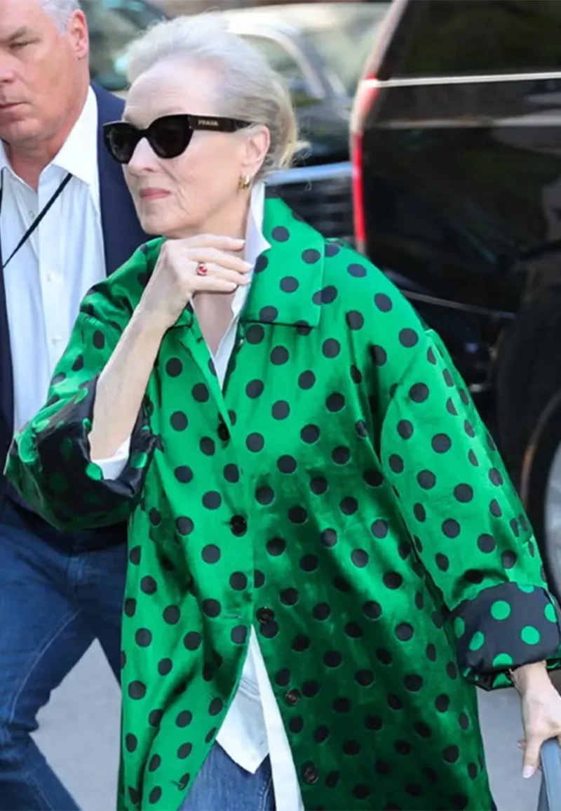devil wears prada meryl streep green coat