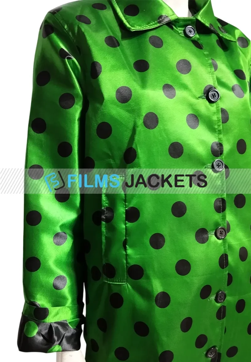 devil wears prada polka dot coat