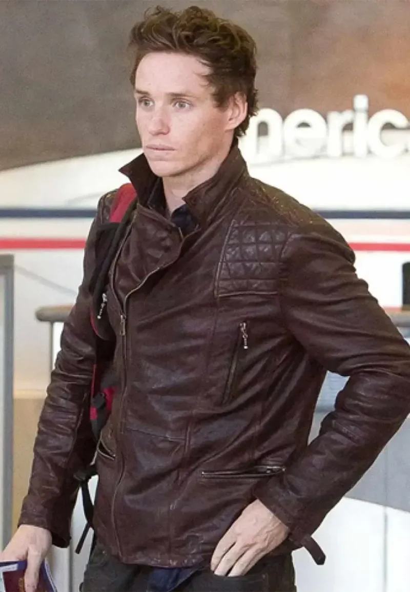 eddie-redmayne-brown-leather-jacket eddie redmayne brown leather jacket