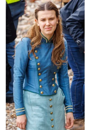 enola holmes 2 blue jacket