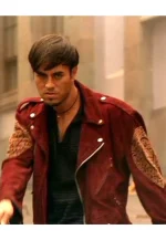 enrique iglesias leather jacket