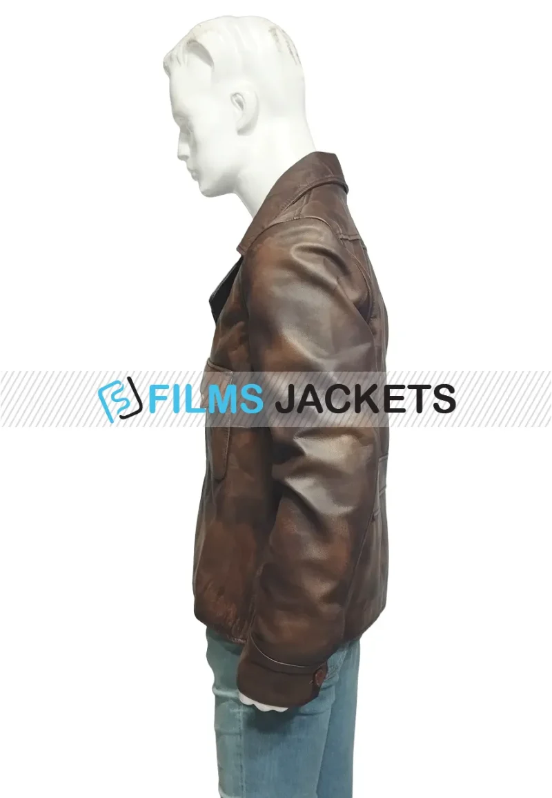 escape from la snake plissken leather jacket