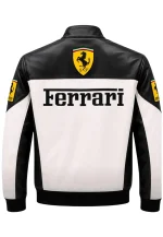 ferrari black and white jacket