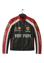ferrari f1 biker jacket