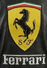 ferrari leather jacket