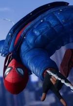 game man ps4 miles morales puffer jacket