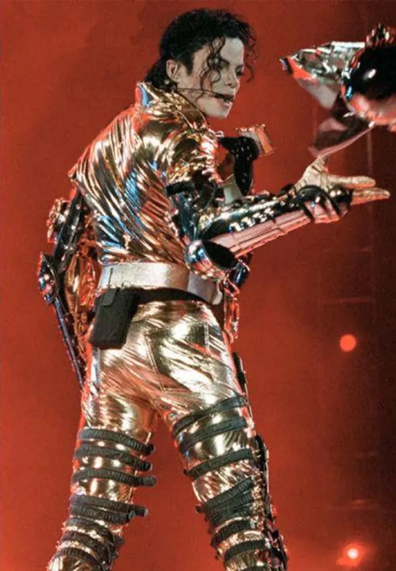 gold michael jackson jacket