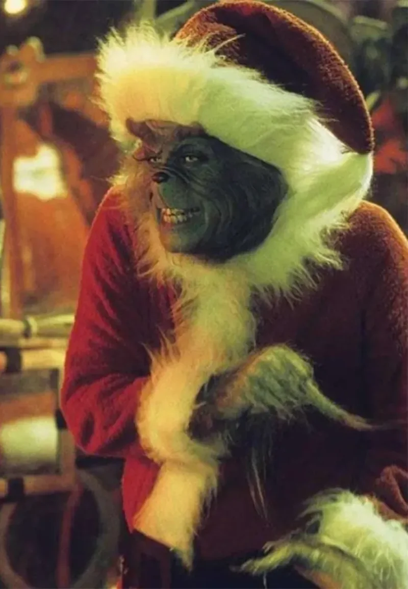 grinch santa coat