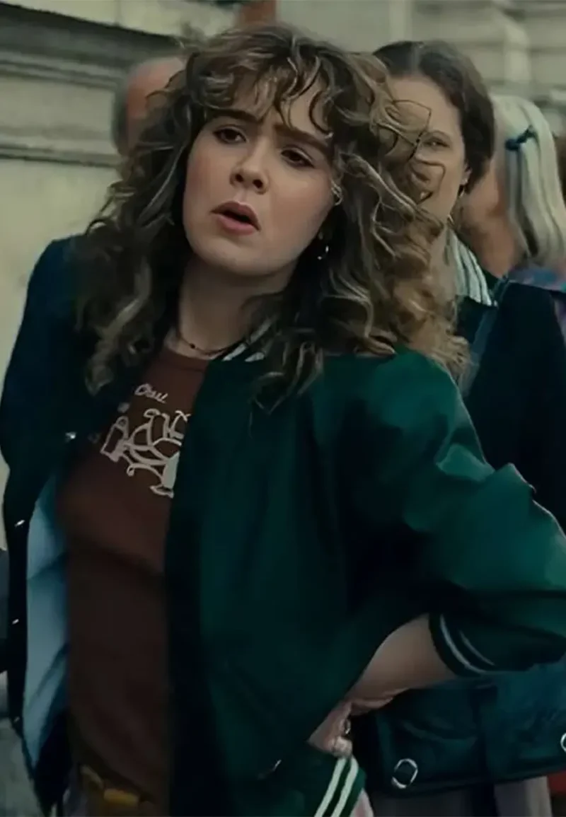 haley lu richardson green jacket