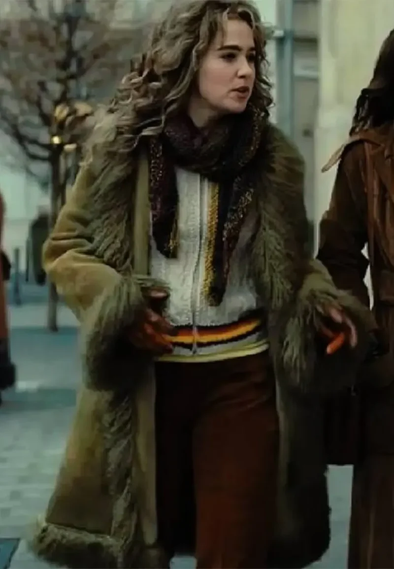 haley lu richardson suede coat