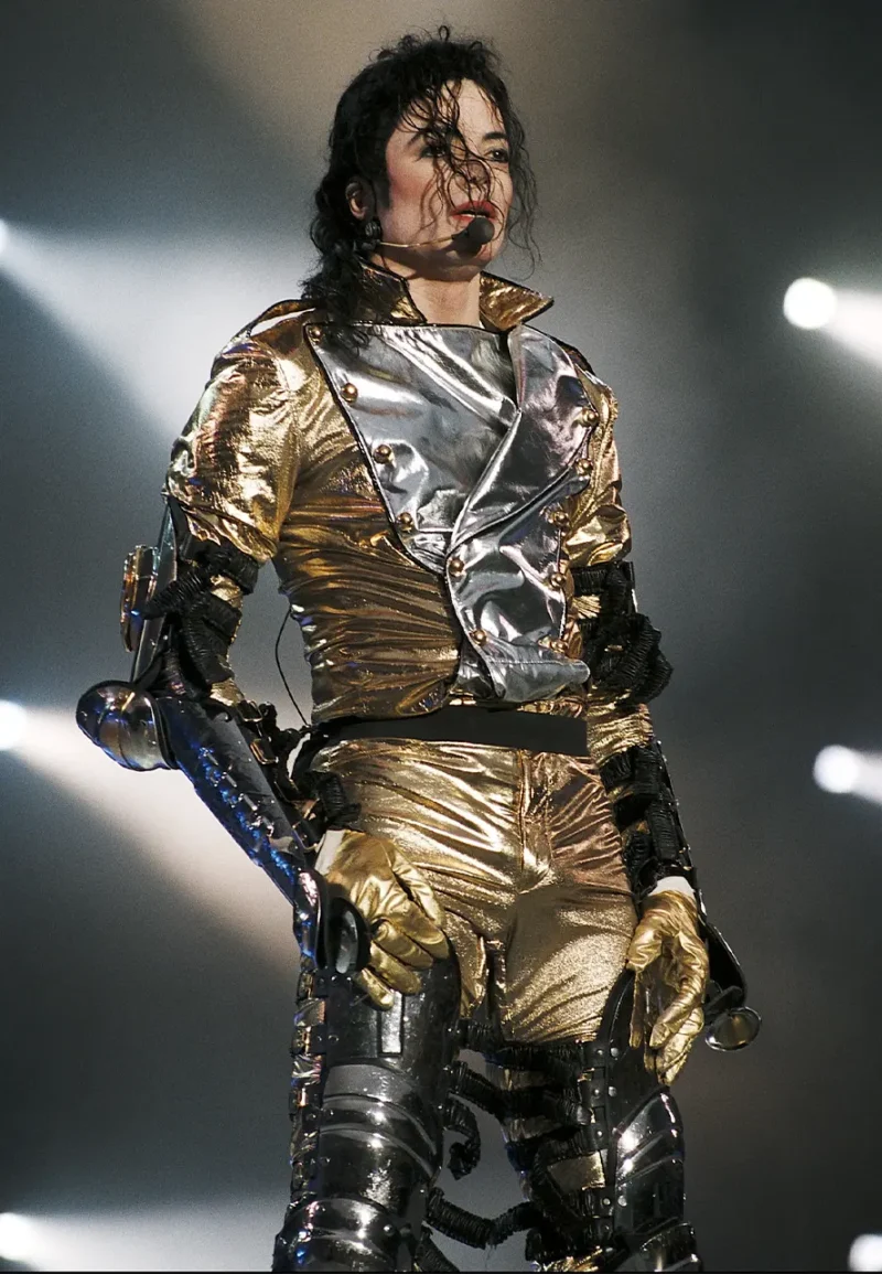 history world tour golden jacket