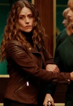 itziar ituno brown jacket