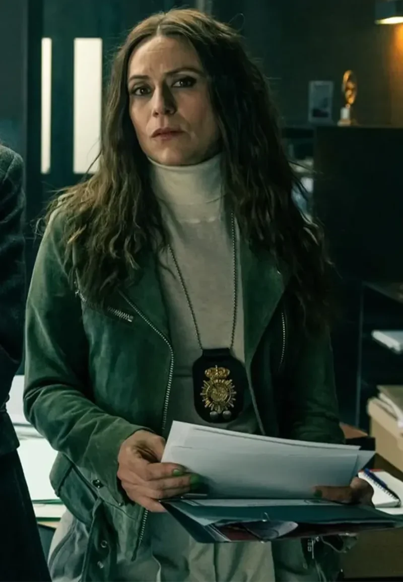 itziar ituno green jacket