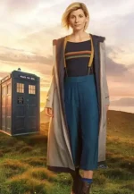 jodie whittaker 13th doctor trench coat