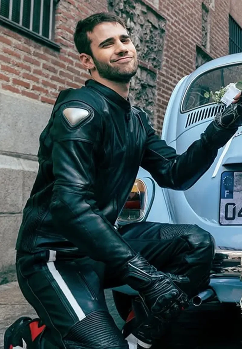 julio pena biker leather jacket