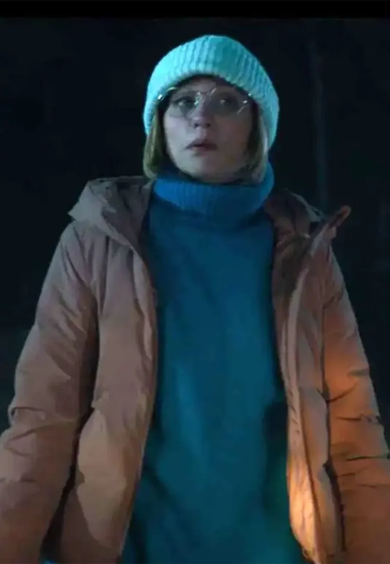 keila puffer brown jacket