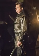 malcolm merlyn leather coat