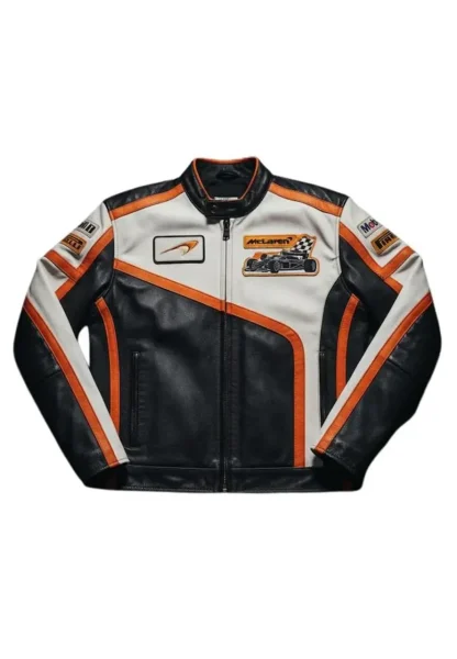 mclaren leather jacket