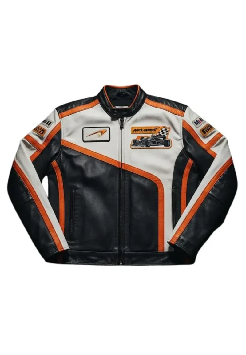 mclaren leather jacket