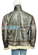 mens shearling leather jacket